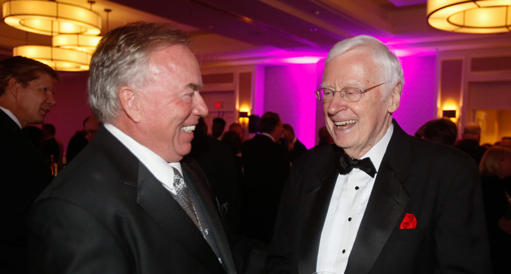 Governor Baliles and Chancellor DuBois