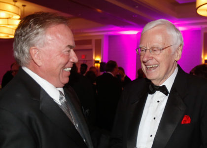 Governor Baliles and Chancellor DuBois